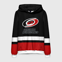 Толстовка-худи мужская Каролина Харрикейнз, цвет: 3D-белый