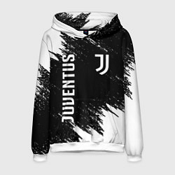 Толстовка-худи мужская JUVENTUS, цвет: 3D-белый