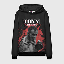 Толстовка-худи мужская Tony Ferguson, цвет: 3D-черный