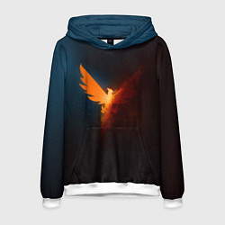 Толстовка-худи мужская The Division 2, цвет: 3D-белый