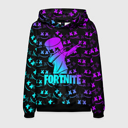 Толстовка-худи мужская FORTNITE X MARSHMELLO, цвет: 3D-черный