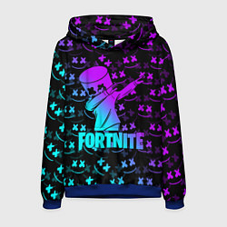 Толстовка-худи мужская FORTNITE X MARSHMELLO, цвет: 3D-синий