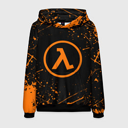 Толстовка-худи мужская HALF-LIFE, цвет: 3D-черный