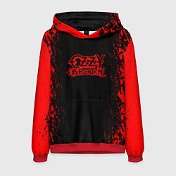 Толстовка-худи мужская Ozzy Osbourne, цвет: 3D-красный