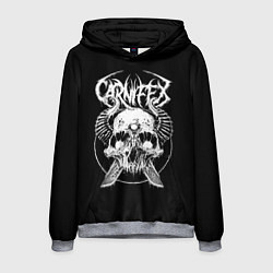 Толстовка-худи мужская Carnifex, цвет: 3D-меланж