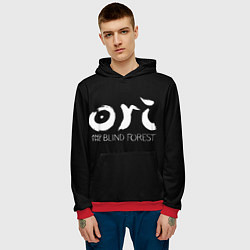 Толстовка-худи мужская Ori, цвет: 3D-красный — фото 2