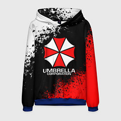 Толстовка-худи мужская RESIDENT EVIL UMBRELLA, цвет: 3D-синий