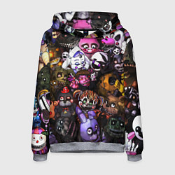 Толстовка-худи мужская Five Nights At Freddy's, цвет: 3D-меланж