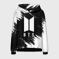 Толстовка-худи мужская BTS, цвет: 3D-черный