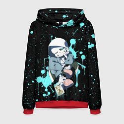 Толстовка-худи мужская UNDERTALE, цвет: 3D-красный