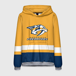 Толстовка-худи мужская Нэшвилл Предаторз, цвет: 3D-меланж