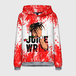 Толстовка-худи мужская Juice WRLD, цвет: 3D-меланж