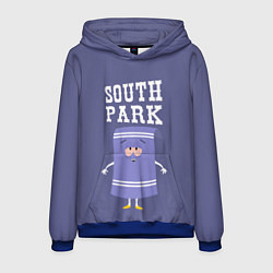 Толстовка-худи мужская South Park Полотенчико, цвет: 3D-синий