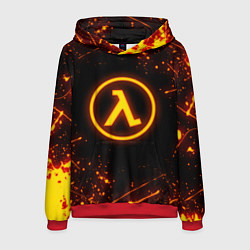 Толстовка-худи мужская HALF-LIFE 3, цвет: 3D-красный