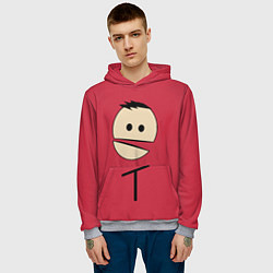 Толстовка-худи мужская South Park Терренс Косплей, цвет: 3D-меланж — фото 2