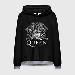 Толстовка-худи мужская QUEEN, цвет: 3D-меланж