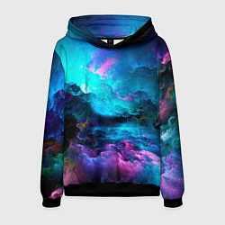 Толстовка-худи мужская Fantasy, цвет: 3D-черный