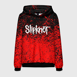 Толстовка-худи мужская SLIPKNOT, цвет: 3D-черный