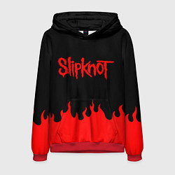 Толстовка-худи мужская SLIPKNOT, цвет: 3D-красный