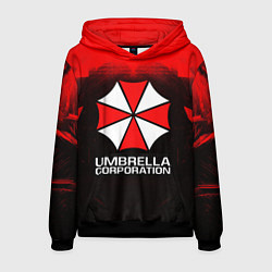 Толстовка-худи мужская UMBRELLA CORP, цвет: 3D-черный