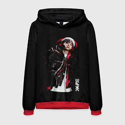 Толстовка-худи мужская BTS, цвет: 3D-красный
