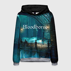 Толстовка-худи мужская Bloodborne, цвет: 3D-меланж