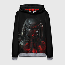 Толстовка-худи мужская PREDATOR, цвет: 3D-меланж