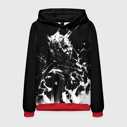 Толстовка-худи мужская Dead by Daylight, цвет: 3D-красный