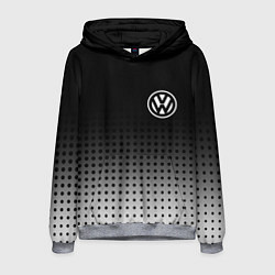 Толстовка-худи мужская Volkswagen, цвет: 3D-меланж
