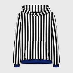 Толстовка-худи мужская Пикси полосы, цвет: 3D-синий
