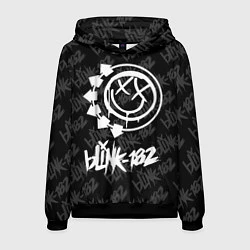 Толстовка-худи мужская Blink-182 4, цвет: 3D-черный