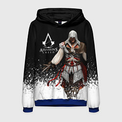 Толстовка-худи мужская Assassin’s Creed 04, цвет: 3D-синий