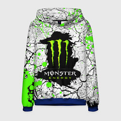 Толстовка-худи мужская MONSTER ENERGY Z, цвет: 3D-синий