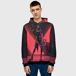 Толстовка-худи мужская Lover of Reyna, цвет: 3D-черный — фото 2