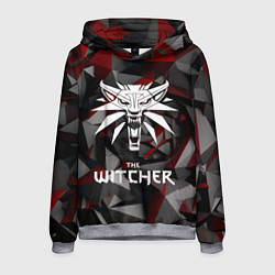 Толстовка-худи мужская The Witcher, цвет: 3D-меланж