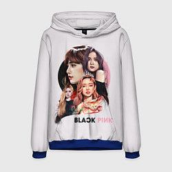 Толстовка-худи мужская Blackpink, цвет: 3D-синий