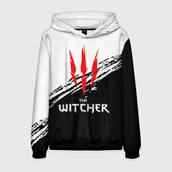 Толстовка-худи мужская The Witcher, цвет: 3D-черный