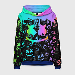 Толстовка-худи мужская MARSHMELLO, цвет: 3D-синий