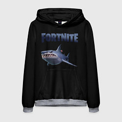 Толстовка-худи мужская Loot Shark Fortnite, цвет: 3D-меланж