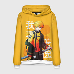 Толстовка-худи мужская Agatsuma, цвет: 3D-белый