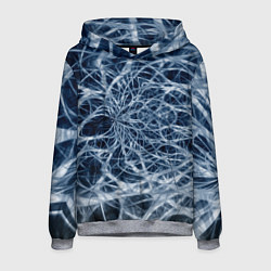 Толстовка-худи мужская Нервная система, цвет: 3D-меланж