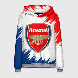 Толстовка-худи мужская ARSENAL, цвет: 3D-меланж