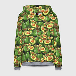 Толстовка-худи мужская Avocado, цвет: 3D-меланж
