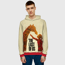Толстовка-худи мужская The Last of Us 2, цвет: 3D-красный — фото 2