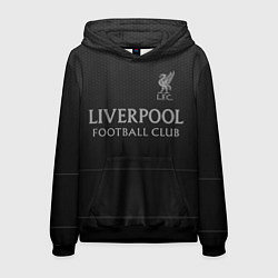 Толстовка-худи мужская LIVERPOOL, цвет: 3D-черный