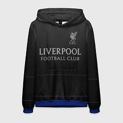 Толстовка-худи мужская LIVERPOOL, цвет: 3D-синий