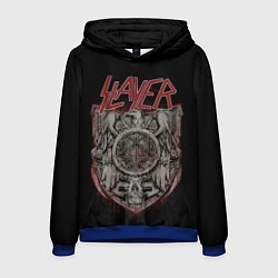 Толстовка-худи мужская Slayer, цвет: 3D-синий