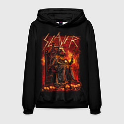 Толстовка-худи мужская Slayer, цвет: 3D-черный