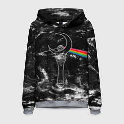 Толстовка-худи мужская Dark Side of the Moon Stick, цвет: 3D-меланж