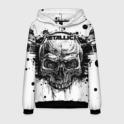 Толстовка-худи мужская Metallica, цвет: 3D-черный